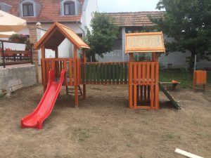 Dupla torony híddal