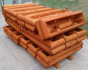 Virágládák félrönkből kívánság szerinti méretre és színben