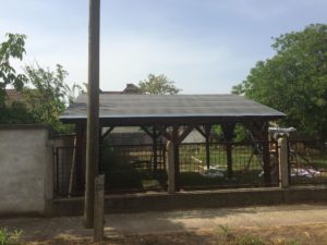 6×6 nyeregtetős zsindelyes dupla kocsi beálló2 - Játszótérépítők