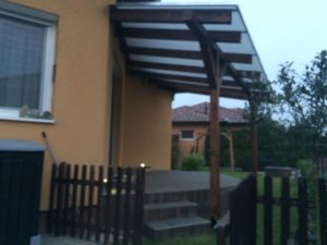 7×3,8 méter alapterületű terasz